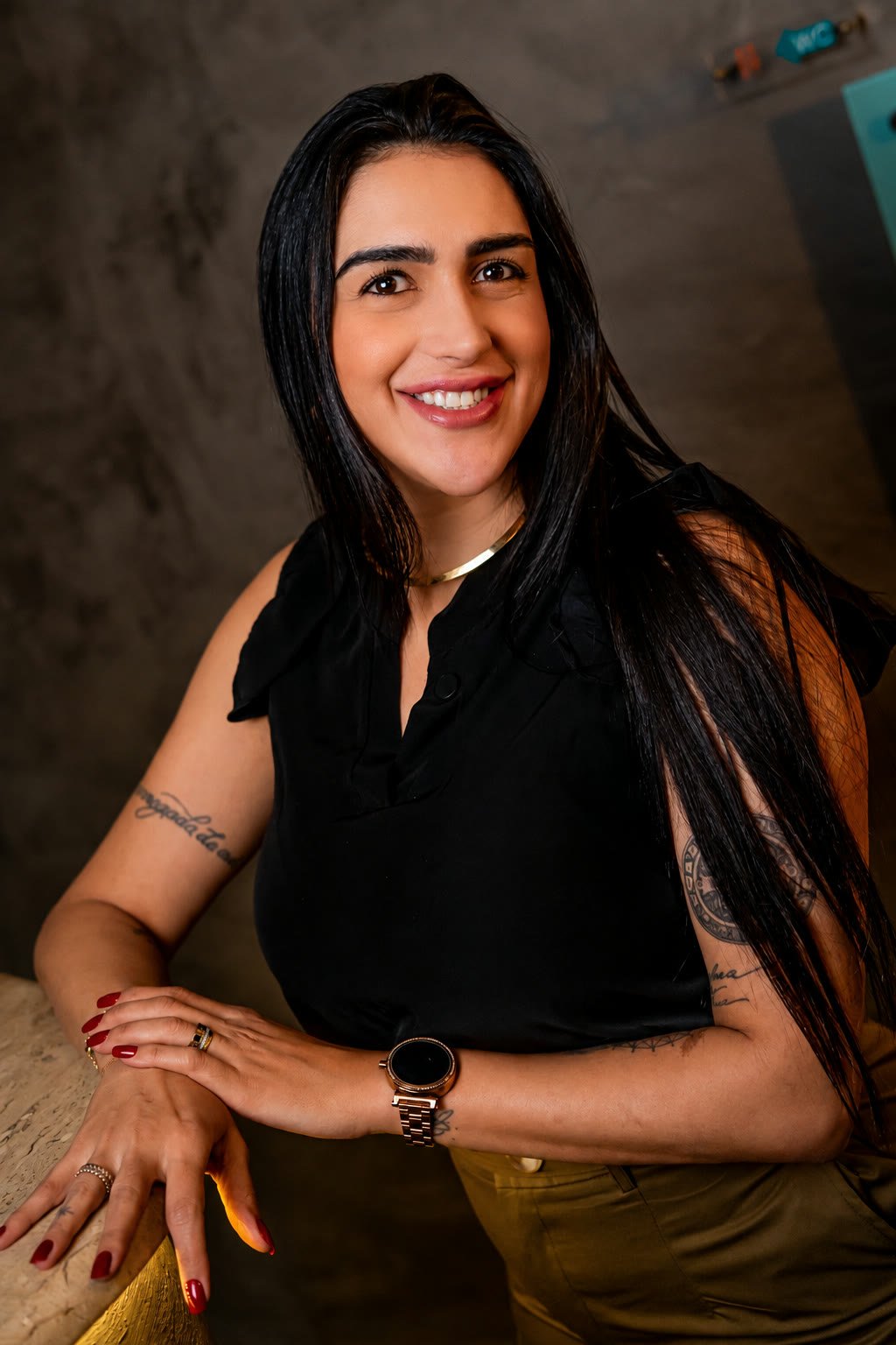 Caroline Moreno na Clínica DiMoreno